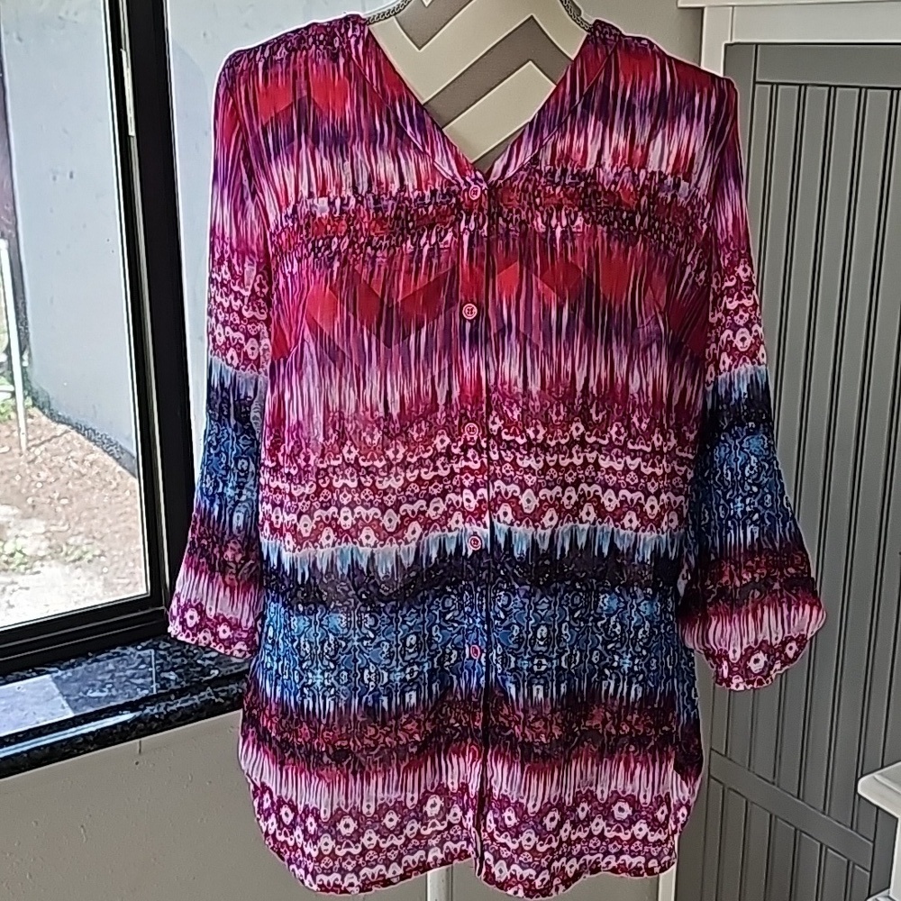 Kim Roger's blouse size medium